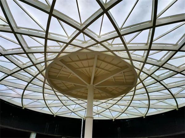 濟(jì)南綢帶公園地鐵穹頂工程